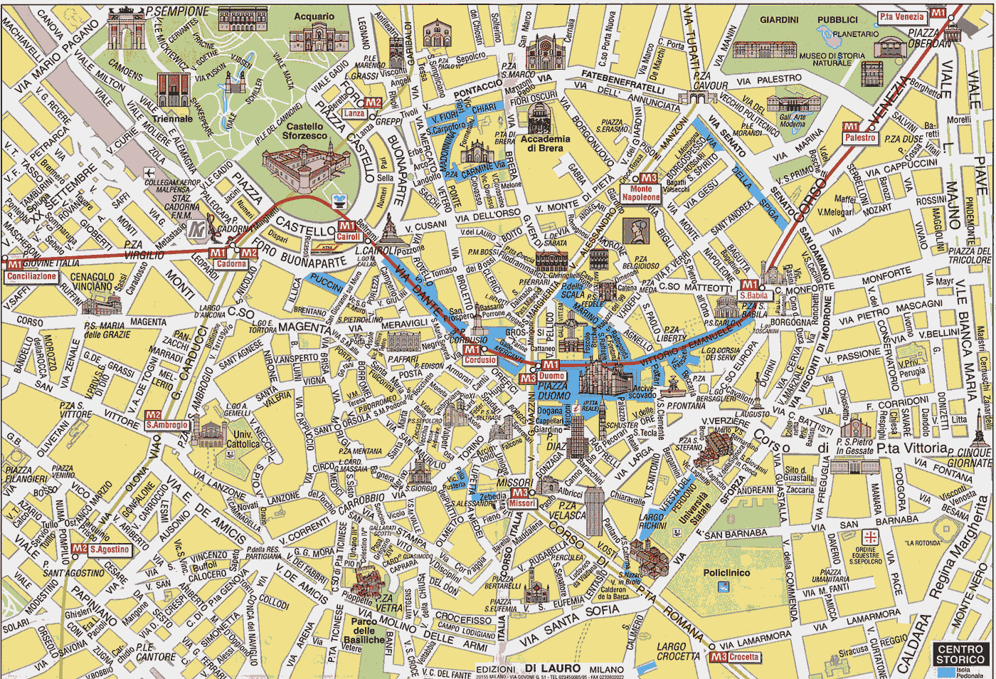 karte stadt center karte